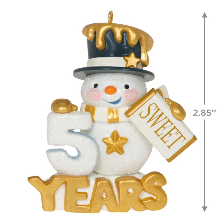 Hallmark 50 Sweet Years Special Edition Ornament 5 Hallmark 50 Sweet Years Special Edition Ornament - Image 3