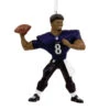 NFL Baltimore Ravens Lamar Jackson Hallmark Ornament -Hallmark Store Baltimore Ravens Lamar Jackson Christmas Ornament 1OSL2097 01