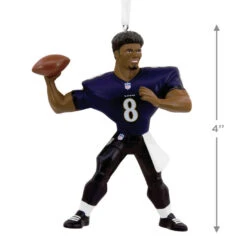 NFL Baltimore Ravens Lamar Jackson Hallmark Ornament -Hallmark Store Baltimore Ravens Lamar Jackson Christmas Ornament 1OSL2097 03