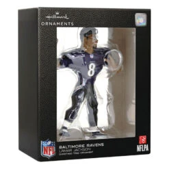 NFL Baltimore Ravens Lamar Jackson Hallmark Ornament -Hallmark Store Baltimore Ravens Lamar Jackson Christmas Ornament 1OSL2097 04