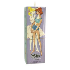 Hallmark Barbie™ Barbie's Best Friend, Midge™ Ornament -Hallmark Store Barbie Midge in Box Keepsake Ornament 1899QXI7009 06