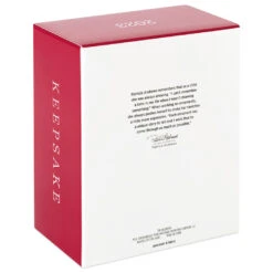 Hallmark Barbie™ Pink Collection™ 2023 Porcelain And Fabric Ornament -Hallmark Store Barbie in Hot Pink Dress Keepsake Ornament 4999QXI7007 05