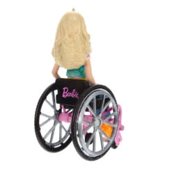 Hallmark Barbie™ Fashionista With Wheelchair Ornament -Hallmark Store Barbie in Wheelchair Keepsake Ornament 1999QXI7017 06