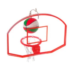 Hallmark Basketball Star 2023 Ornament -Hallmark Store Basketball Goal and Ball Keepsake Ornament 1399QGO2699 06