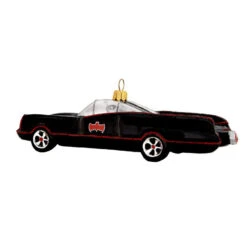 Hallmark Batman™ The Classic TV Series Batmobile™ Glass Ornament -Hallmark Store Batmobile Keepsake Ornament 1QEP3049 06