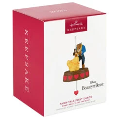 Hallmark Disney Beauty And The Beast Fairy-Tale First Dance Ornament -Hallmark Store Beauty and the Beast Dancing Keepsake Ornament 2499QXD6697 04