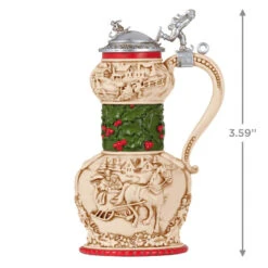 Hallmark Beer Stein 2023 Ornament -Hallmark Store Beer Stein Keepsake Ornament 1799QGO2487 03