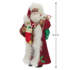 Hallmark Black Father Christmas Ornament -Hallmark Store Black Father Christmas Santa Keepsake Ornament 2499QSM7847 03