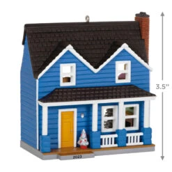 Hallmark Nostalgic Houses And Shops Special Edition 2023 Ornament 10 Hallmark Nostalgic Houses And Shops Special Edition 2023 Ornament -Hallmark Store Blue Clapboard House Keepsake Ornament 2599QXE3309 03