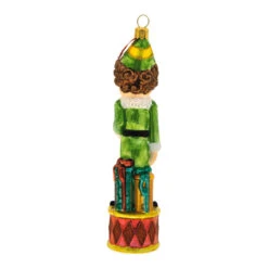 Hallmark Buddy The Elf™ Glass Ornament 13 Hallmark Buddy The Elf™ Glass Ornament -Hallmark Store Buddy the Elf With Syrup Keepsake Ornament 1QEP3029 06