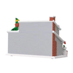 Hallmark Elf Crazy Christmas Cheer Musical Ornament With Light 13 Hallmark Elf Crazy Christmas Cheer Musical Ornament With Light -Hallmark Store Buddy the Elf on Christmas House Keepsake Ornament 3999QXI7069 06