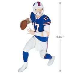 Hallmark NFL Buffalo Bills Josh Allen Football Legends Ornament 10 Hallmark NFL Buffalo Bills Josh Allen Football Legends Ornament -Hallmark Store Buffalo Bills Josh Allen Keepsake Ornament 2299QXR8247 03