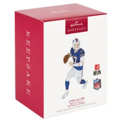 Hallmark NFL Buffalo Bills Josh Allen Football Legends Ornament 11 Hallmark NFL Buffalo Bills Josh Allen Football Legends Ornament -Hallmark Store Buffalo Bills Josh Allen Keepsake Ornament 2299QXR8247 04