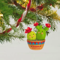 Hallmark Cactus Sisters Ornament 9 Hallmark Cactus Sisters Ornament -Hallmark Store Cactus Sisters Rooted in Love Keepsake Ornament 1599QGO2569 02