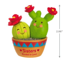 Hallmark Cactus Sisters Ornament 10 Hallmark Cactus Sisters Ornament -Hallmark Store Cactus Sisters Rooted in Love Keepsake Ornament 1599QGO2569 03