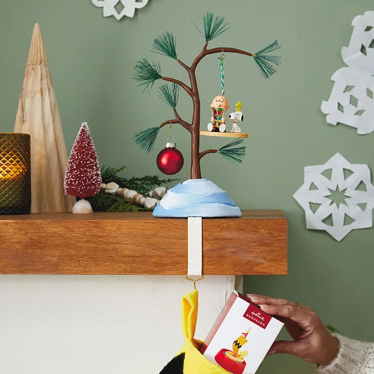 Hallmark The Peanuts® Gang A Charlie Brown Christmas Ornament And Stocking Hanger 4 Hallmark The Peanuts® Gang A Charlie Brown Christmas Ornament And Stocking Hanger - Image 2