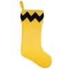 Hallmark The Peanuts® Gang Charlie Brown Stocking 1 Hallmark The Peanuts® Gang Charlie Brown Stocking -Hallmark Store Charlie Brown Yellow and Black Keepsake Stocking 1QSB6307 01