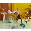 Hallmark Disney 100 Years Of Wonder Star Wars™ And Marvel Heroes Ornaments, Set Of 4 -Hallmark Store Chewie Grogu Black Panther Spiderman Keepsake Ornaments 5499QXI7447 01