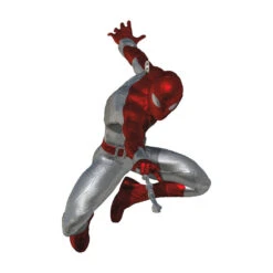 Hallmark Disney 100 Years Of Wonder Star Wars™ And Marvel Heroes Ornaments, Set Of 4 -Hallmark Store Chewie Grogu Black Panther Spiderman Keepsake Ornaments 5499QXI7447 05