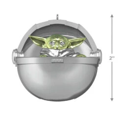 Hallmark Disney 100 Years Of Wonder Star Wars™ And Marvel Heroes Ornaments, Set Of 4 -Hallmark Store Chewie Grogu Black Panther Spiderman Keepsake Ornaments 5499QXI7447 09