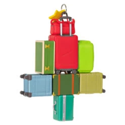 Hallmark Travel All The Way 2023 Ornament -Hallmark Store Christmas Tree of Luggage Keepsake Ornament 1899QGO2907 06