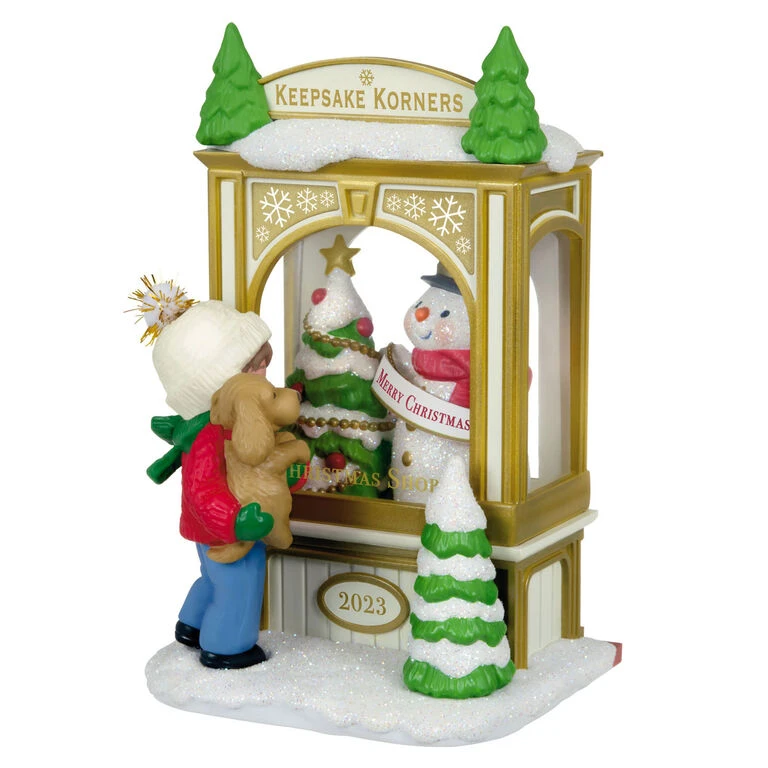Hallmark Christmas Window 2023 Exclusive Ornament 2 Hallmark Christmas Window 2023 Exclusive Ornament
