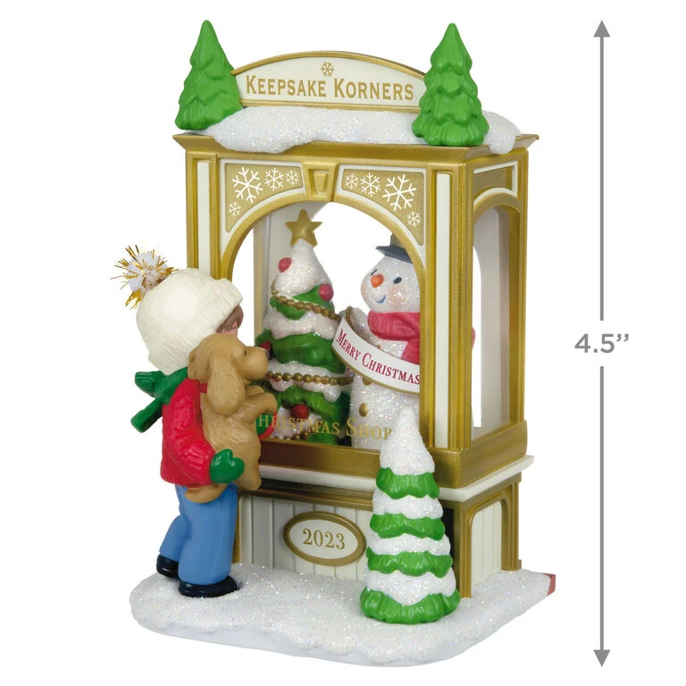 Hallmark Christmas Window 2023 Exclusive Ornament 4 Hallmark Christmas Window 2023 Exclusive Ornament - Image 3