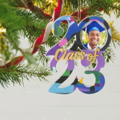 Hallmark Congrats, Grad! 2023 Ceramic Photo Frame Ornament 9 Hallmark Congrats, Grad! 2023 Ceramic Photo Frame Ornament -Hallmark Store Class of 2023 Picture Frame Keepsake Ornament 1999QHX3089 02