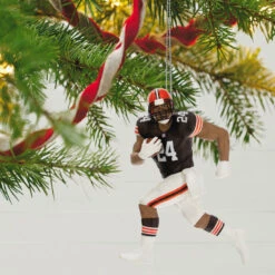 Hallmark NFL Cleveland Browns Nick Chubb Ornament -Hallmark Store Cleveland Browns Nick Chubb Keepsake Ornament 2299QXI7159 02