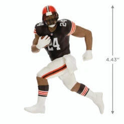Hallmark NFL Cleveland Browns Nick Chubb Ornament -Hallmark Store Cleveland Browns Nick Chubb Keepsake Ornament 2299QXI7159 03