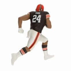 Hallmark NFL Cleveland Browns Nick Chubb Ornament -Hallmark Store Cleveland Browns Nick Chubb Keepsake Ornament 2299QXI7159 06