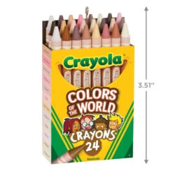 Hallmark Crayola® Colors Of The World Ornament -Hallmark Store Colors of the World Crayons Box Keepsake Ornament 1899QXI7347 03