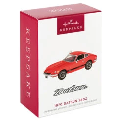 Hallmark 1970 Datsun 240Z 2023 Metal Ornament 11 Hallmark 1970 Datsun 240Z 2023 Metal Ornament -Hallmark Store Datsun Car Keepsake Ornament 2199QXI6987 04