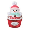 Hallmark Daughter Cupcake 2023 Ornament -Hallmark Store Daughter Snowman Cupcake 2023 Keepsake Ornament 1399QGO2539 01