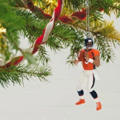 Hallmark NFL Denver Broncos Russell Wilson Ornament -Hallmark Store Denver Broncos Russell Wilson Keepsake Ornament 2299QXI7527 02