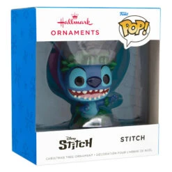 Disney Lilo & Stitch Funko POP!® Hallmark Ornament -Hallmark Store Disney Lilo Stitch Stitch Funko POP Christmas Ornament 3HCM2309 04