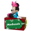 Hallmark Disney Minnie Mouse Christmas Present Personalized Ornament -Hallmark Store Disney Minnie Mouse Christmas Present Personalized Ornament 2499QHE1886B1 01