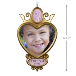 Hallmark Disney Our Little Princess Personalized Photo Frame Ornament 7 Hallmark Disney Our Little Princess Personalized Photo Frame Ornament -Hallmark Store Disney Our Little Princess Picture Frame Personalized Keepsake Ornament 2499QHE2112B1 03