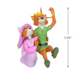 Hallmark Disney Robin Hood 50th Anniversary A Romantic Rescue Ornament -Hallmark Store Disney Robin Hood Maid Marian Keepsake Ornament 2199QXD6589 03
