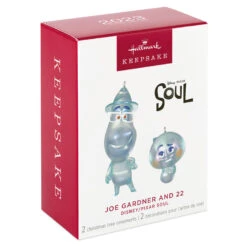 Hallmark Disney/Pixar Soul Joe Gardner And 22 Ornaments, Set Of 2 11 Hallmark Disney/Pixar Soul Joe Gardner And 22 Ornaments, Set Of 2 -Hallmark Store Disney Soul Joe Gardner and 22 Keepsake Ornaments 1999QXE3269 04
