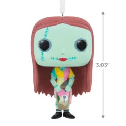 Disney Tim Burton's The Nightmare Before Christmas Sally Funko POP!® Hallmark Ornament -Hallmark Store Disney Tim Burtons The Nightmare Before Christmas Sally Funko POP Christmas Ornament 3HCM1101 03