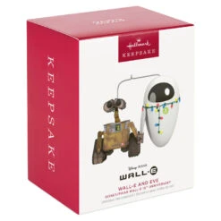 Hallmark Disney/Pixar Wall-E 15th Anniversary Wall-E And Eve Ornament -Hallmark Store DisneyPixar WallE and Eve Keepsake Ornament 2199QXD6609 04