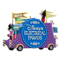 Hallmark Disney Mickey Mouse Disney's Electrical Parade Musical Ornament With Light 13 Hallmark Disney Mickey Mouse Disney's Electrical Parade Musical Ornament With Light -Hallmark Store Disneys Electrical Parade Float Keepsake Ornament 2999QXD6729 06