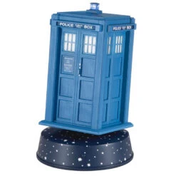 Hallmark Doctor Who 60th Anniversary TARDIS Tabletop Decoration With Light, Sound And Motion