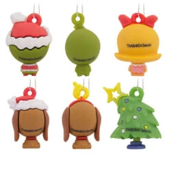 Mini Dr. Seuss's How The Grinch Stole Christmas!™ Shatterproof Hallmark Ornaments, Set Of 6 -Hallmark Store Dr. Seuss How the Grinch Stole Christmas Miniature Christmas Ornaments Set of 6 3HCM912 06