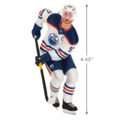 Hallmark NHL® Edmonton Oilers® Connor McDavid Ornament -Hallmark Store Edmonton Oilers Connor McDavid Keepsake Ornament 2299QXI7169 03