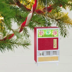 Hallmark Nellco Eggnog Machine Musical Ornament With Light 9 Hallmark Nellco Eggnog Machine Musical Ornament With Light -Hallmark Store Eggnog Vending Machine Keepsake Ornament 2599QGO2649 02
