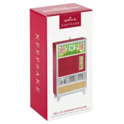 Hallmark Nellco Eggnog Machine Musical Ornament With Light 11 Hallmark Nellco Eggnog Machine Musical Ornament With Light -Hallmark Store Eggnog Vending Machine Keepsake Ornament 2599QGO2649 04