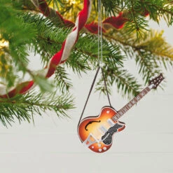 Hallmark Lookin' Out My Back Door Guitar Musical Ornament -Hallmark Store Electric Guitar Keepsake Ornament 2099QGO2629 02