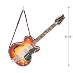 Hallmark Lookin' Out My Back Door Guitar Musical Ornament -Hallmark Store Electric Guitar Keepsake Ornament 2099QGO2629 03
